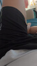 艾伦伯顿（Alen Botun）运动服套装男冰丝t恤跑步速干衣短袖夏季短裤健身训练篮球服装备 白色两件套【休闲 速干 透气】 5XL 【190-205斤】 实拍图