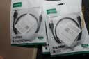 绿联USB2.0转Mini USB数据连接线 老式移动硬盘平板行车记录仪数码相机摄像机T型口充电 0.5米 实拍图