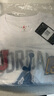 JordanNIKE耐克童装男女童短袖T恤JORDAN夏季儿童上衣 纯白色 140(S)  实拍图