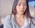 中国黄金（CHINA GOLD）蓝桉与鸟S925银项链女生新款银饰吊坠生日母亲节礼物送女友老婆 蓝桉与鸟项链+刻字/代写贺卡 实拍图