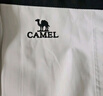 骆驼（CAMEL）冲锋衣防风三合一可拆两件套登山服120-1X暖白/幻影黑,女L 实拍图