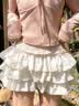 Radinka2026夏新款春田花园芭蕾风裙裤防走光小个子少女感软妹蛋糕裙MLN 南瓜裙裤 白色 S 【建议75-90斤】 实拍图