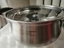 蒂洛克汤锅304不锈钢加厚家用蒸煮泡面双耳小锅蒸锅专用燃气电磁炉煮锅 【304不锈钢】 18cm 正304不锈钢 实拍图