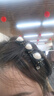 卓可可网红编发发夹女秋冬刘海碎发整理神器卡子前额小夹子头饰侧边发卡 水钻四叶草+珍珠款【组合2只装】 实拍图