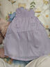 戴维贝拉（DAVE＆BELLA）儿童连衣裙薄款中大童裙子女童宝宝公主裙夏季新款洋气童裙 浅紫色DB2234181 110 cm（建议身高100-110cm） 实拍图