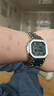 卡西欧（CASIO） G-SHOCK明星同款金属小方块时尚运动男表小金块银块男士手表 GMW-B5000D-1PR全金属 实拍图