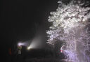 小野人感应头灯强光超长续航户外激光夜钓鱼登山led超亮工地徒步安全帽 黄激光-续航35H【爆亮/1500米】 实拍图