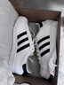 阿迪达斯adidas三叶草贝壳头SUPERSTAR男女休闲鞋EG4958 42码 实拍图