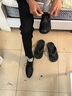 老人头（LAORENTOU）皮鞋男商务正装鞋头层牛皮系带透气耐磨防滑男鞋子 A30303 黑 42  实拍图