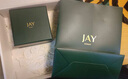 Jay 新款叶子仿珍珠耳环女耳钉名媛耳饰七夕情人节礼物送女友 耳钉款 实拍图