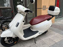 嘉陵嘉乐150复古文艺两轮踏板摩托车国四电喷家用代步燃油可上牌男女 白色【送豪华密码锁尾箱】高配版 实拍图
