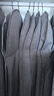 爱之橙衣服防尘罩皮草大衣罩防尘袋家用西服防尘套貂皮收纳袋子挂式衣袋 深灰【平面款】 中款110*58CM 实拍图