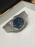 艾美（MAURICE LACROIX）瑞士男表瑞表机械表高端原装进口手表钢带夜光腕表生日礼物 39mm-钢带-蓝面 实拍图