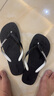 havaianas哈唯纳Top Mix人字拖时尚海边情侣沙滩拖外穿夏平底拖鞋 1069-黑色 43-44 实拍图