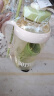 【京东物流】水杯冰霸吸管杯高颜值学生茶水分离大容量杯子 肚肚杯1个-浅绿色 实拍图
