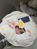 十月结晶婴儿口水巾纯棉防水围嘴宝宝吃饭新生儿防吐奶纱布围兜3条 3条组【建议0-2岁】【6层防水棉纱山海环游】A类 实拍图