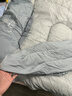 骆驼（CAMEL）户外露营保暖防风旅游可拼接睡袋A8W03009月石灰2.15kg右(含内胆) 实拍图