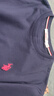 U.S. POLO ASSN.T恤男短袖男士纯棉t恤夏季白色小T恤休闲男打底衫父亲节 藏青 2XL 实拍图