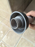 一靓4050下水管防臭密封圈面盆厨房硅胶防臭塞洗衣机浴缸下水管道堵头 40/50管通用防臭密封圈【灰色】 实拍图