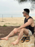 BIRKENSTOCK勃肯德国进口男女款经典舒适百搭软木Arizona双扣拖鞋 男款灰色 40 实拍图
