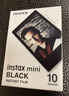 富士FUJIFILM instax立拍立得相机 3英寸相纸胶片胶卷 3寸黑边+3英寸相册+冰箱贴相框【10张黑边相纸】 官方标配 实拍图