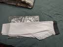 左右力量篮球紧身裤男春夏液态氨纶健身服运动跑步训练打底高弹压缩裤 七分裤/皓石白【升级款/液态氨纶】 XL 实拍图