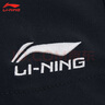 李宁（LI-NING）羽毛球服男款短裤运动跑步裤黑色M码AAPR079-3黑色 L 实拍图
