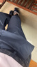 七匹狼休闲裤男天丝抗菌弹力裤子夏季商务直筒长裤通勤男裤【四季款】 101(藏青)-冰感天丝抗菌 28 70A 实拍图