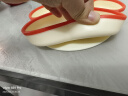 COOKSS 宝宝餐盘硅胶婴儿学吃饭分格儿童餐具辅食碗餐盘带吸盘 双拼橙 实拍图