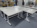 义元家具培训桌会议桌折叠桌学习桌办公桌拼接电竞桌可移动课桌电脑桌 1200W*400D*750H 升级加厚钢架 实拍图