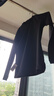 迪卡侬（DECATHLON）儿童紧身衣保暖训练服儿童运动透气速干衣秋长袖内衣KIL 经典黑套装-经典款-轻薄不加绒 160 （12-13岁 151-160） 实拍图