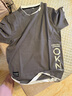 nasawassup短袖t恤男士夏季薄款棉潮流帅气百搭冰丝男装体恤上衣服 灰色 2XL （150-165斤） 实拍图