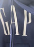 GAP男女装秋季款印花字母logo抓绒连帽卫衣休闲外套660128 实拍图