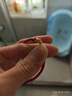周六福黄金转运珠十二生肖足金手绳生日礼物定价成人款-约0.4g猪 实拍图