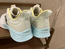 安踏（ANTA）男鞋运动鞋男氢跑4新款网面透气休闲鞋子男户外鞋缓震跑步鞋男 象牙白/氧气蓝 【秋冬网面】 42 实拍图