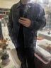 OEMG美式复古皮衣外套男春秋夏季潮流牌大码宽松青年情侣工装夹克衣服 黑色 5XL [建议175-190斤] 实拍图