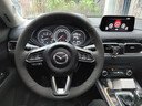 奥迈尔马自达真皮手缝方向盘套昂克赛拉阿特兹CX-5/CX-4马3马6汽车把套 定制款B005 实拍图
