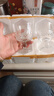 玻璃红酒杯欧式捷克矮脚红酒杯创意威士忌酒杯葡萄酒杯 浮雕香槟杯4个 实拍图