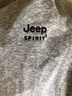 JEEP SPIRIT吉普卫衣男春季上衣男士卫衣圆领打底衫男装 灰色 XL 实拍图