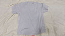 蕉内棉棉301H情侣居家T恤男女士100%纯棉无侧缝宽松圆领短袖睡衣夏季 【女士】云雾紫 M 实拍图