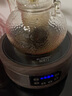 叁坤 加厚玻璃茶壶耐热煮茶器养生壶泡茶烧水提梁壶普洱花茶壶过滤家用保温煮茶电陶炉功夫茶具 铜珠壶+黑檀色茶炉【升级款】 实拍图