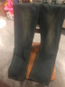 FOG SKY美式复古牛仔裤男秋冬季潮牌直筒裤宽松休闲阔腿裤子男士 XY-NZK8374青蓝 L （建议115-135斤） 实拍图