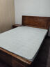 惠寻 京东自有品牌 床新中式全实木实木床1.5米单人床1.8米x2米双人床 床+环保棕垫+床头柜*2 1500mm*2000mm框架结构 实拍图