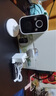 EAKUN 免插电摄像头无线无需连wifi监控器360度无死角家用门口楼道家用室内电池无充电无需网络不插电源 WIFI版-有网无电专用-30天录像回看 实拍图