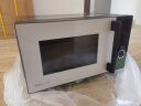 美的（Midea）微烤炸一体机家用变频微波炉烤箱空气炸平板23L900W不锈钢内胆石墨烯烤管（C3F6） 实拍图