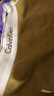 Calvin Klein内衣【摩登引力带】女士本命年ck家居外穿睡裤辣妹运动短裤QS5982 LKS-棕榈绿 S 实拍图