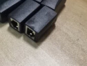 山泽（SAMZHE）网线分线器 一分二同时上网转接头对接头 RJ45双网口延长器直通头三通头 IPTV宽带接口分接器 两个 实拍图