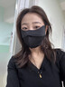 雪伦朵加大码防晒口罩男大脸专用防紫外线冰丝大号高颜值女2025新款软骨 大码冰丝护眼角【黑色2个装】 实拍图