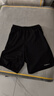 迪卡侬（DECATHLON）运动短裤男篮球裤跑步健身夏季休闲薄五分裤宽松速干TARMAK 黑色短裤 M 实拍图