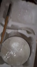 景航碗碟套装釉下彩陶瓷器餐具家用吃饭碗筷盘碟子日式简约碗具碗盘子 方（2碗2盘2勺2筷1汤碗1汤勺 10头 实拍图